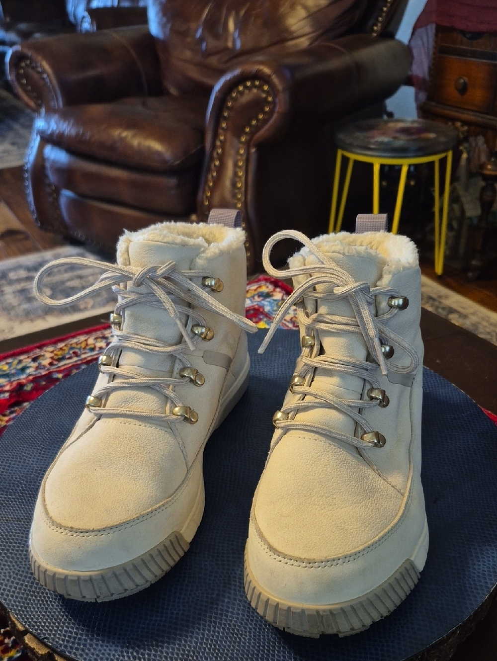 The North Face Sierra Mid Lace Womens Hiking Boot Sz.7. Suede..(#) - Picture 3 of 17